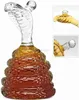 1000ML 34OZ Zodiac Snake Cobra Whiskey Decanter Voor Wijnglas Cognac Rum Craft Transparant Lege Wijnfles Party bar Gereedschap HKD230809