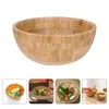 Kommen Bamboe Decor Slakom Decoratieve Ramen Noodle Rond Fruit Restaurant Rijst Reizen