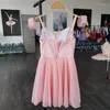 Vêtements de scène enfants filles taille personnalisée couleur Performance pêche danse lyrique robe Costumes de Ballet