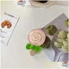 Decorative Objects Figurines Korea Cute Lollipop Phone Grip Tok Griptok Ring Holder Stand For 11 13 Accessories Rainbow Candy Drop D Dhf7B