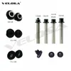 محول عجلات الدراجة لـ Novatec 791792 411412 6Boltcenter Lock Hubs Cap Front Cap Caple Kit Axles Axles 230808