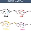 Солнцезащитные очки модные анти-синие светлые очки для чтения защита глаз Пресбиопические очки унисекс цветы Элегантные удобные очки 1.0- 4,0