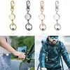 Keychains intrekbare badge reel clip anti verloren metaal 21 mm sleutelhanger lanyard vrouwen mannen