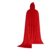 Party Favor Cosplay Costume Adt Dzieci Halloween Cloak Cape Hooded Medieval Sukienka 8 Kolory upuszcza dostawa dom domowy ogród świąteczny s dh8iu