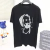 Sommer Fashion High Street Cotton T-Shirt Sweatshirt Pullover T-Shirt atmungsaktives Männer und Frauen Cartoon Print Casual Hemd Kurzarm T-Shirt