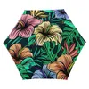Зонтичные джунгли -пальмовые листья в 3 раза ручная зонтичная тропическая лесная печата