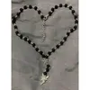 Anhänger Halsketten M2EA Elegante Fee Perlen Halskette Für Frauen Süße Coole Choker Party Tragen Zubehör Schmuck Geschenk