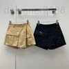 Designer de shorts feminino 23 Summer New Facilmente revela pernas longas, mostra altura, única, clássica e versátil Little Fairy CHPT