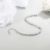 Link Bracelets Simple Square Glossy Bracelet For Women Handmade Special-Interest Design Light Luxury Cold Style Girlfriend All-