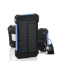 Mobiltelefon Power Banks 20000mAh Solar Bank Highlight LED 2A Output Portable Charger och Cam Lamp för utomhusladdning Drop Delivery DHPWH