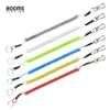 Fishing Accessories Booms T4 Coiled Lanyard or Safety Rope Wire Steel Camping Secure Pliers Lip Grips 15m Max Stretch Tools 230808