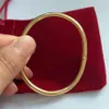 Mit Box Gold Silber Nagel Manschette Titanium Stahlarmband Inlay Diamant Schraubenarmbänder Frauen Männer lieben Schmuck Geschenk 17 19 21 Größe