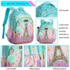 Mochilas BIKAB Bolsa Escolar Mochila para Crianças Mochilas Escolares Adolescentes Meninas Torre de Lantejoulas Bolsas Escolares para Meninas Material Escolar 230809