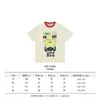 Felpe con cappuccio da uomo Felpe designer Versione corretta 2023 Summer New Illustrator Cartoon Pear Letter Print T-shirt Gu Jia G P1FG