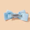 Accessori per capelli Ragazza Bowknot Copricapo Modello solido Prestazioni e decorazione quotidiana Shrot Clip Regalo Baby