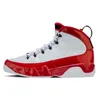 With box jumpman 9 men basketball shoes 9s Fire Red Light Olive concord particle grey unc chile blue bred patent anthracite mens trainers sports sneakers