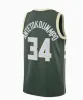 Custom Giannis Milwaukee''Bucks''34 Antetokounmpo Basketbalshirts City Jersey editie Heren Kinderen Jeugd Ademend mesh custom heren dames jeugd