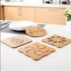 Tafelloper Keuken Bamboe Hout Warmte Kussen Antislip Pot Pad Creatieve Mooie Theekopje Tegen De Cup Mat