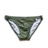 Underpants Men's Sexy Swimming Shorts Bikini With Fashion Metal Buckle Soft Comfortable Trunks Summer Beach