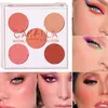 Blush 2023 Five Color Powder Blusher Matte Carmine Makeup Palette Contour en Highlighter 230808