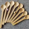 Bamboom Jam Spoon Baby Honey Spoon Coffee Spoon Spoon Kitchen с использованием приправы Small Scoop Teaspoon LX4391