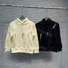 Felpe per bambini Ragazzi Ragazze Felpe con cappuccio Moda allentata Onda stampata Streetwear Hiphop Pullover Top Felpa casual per bambini Abbigliamento per bambini designer di lusso 2023