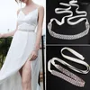 Belts Bridal Dress Belt Rhinestone Wedding Metal Chain Girdle For Bride Bridesmaid