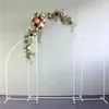 Decorazione per feste 3 pezzi Arco per matrimonio Set Sfondo Supporto per fiori Compleanno Palloncino all'aperto Forma irregolare271g