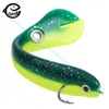 Przynęty przynęty qxo 50pcs partia rybacka miękkie przynęty Haczyki Bionic Loach Fish Sea Silikon Bait Towary pływaj za 230809