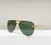 Randloze Pilot Ash Zonnebril Goud Metaal Donkergrijs Lens Heren Zomer Sunnies gafas de sol Sonnenbrille UV400 Brillen met Doos 3OJ9