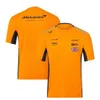 SCA7 2023 Formula One Erkekler Moda T-Shirts F1 Yarış Takımı Yeni Fast Kuru 81 McLaren Kadın Yaz Çocukları