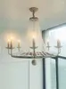 Подвесные лампы винтажные золотые металлические люстры Железная кухонная лампа для гостиной Lndustrial Rustic Retro Indoor Home Decor