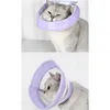 Dog Collars Cat Cone Collar To Stop Licking Scratching Wounds Adjustable E-Collar After For Cats Kittens (M) Dropship