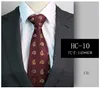 Slim Skinny Neckties Classic Mens Stripe Plaid Floral Wine Blue Wedding Ties Jacquard Woven Silk Neck Ties 8cm