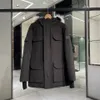 Hiver hommes vers le bas parkas vêtements d'extérieur loup fourrure à capuche veste manteau vêtement d'extérieur à glissière manteaux Top291W