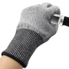 Rengöring av handskar Betygsnivå 5 Cutresistent Anti Cut Protection Safety Work Butcher Garden Handguard Kitchen Tool 230809