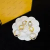 12 Styles Designer Gold Earrings Stud Luxury Jewelry for Women Earings Classic Earring Rose Hoop Earing Fashion Jewelry With Box 2308092Z