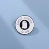 Клуб -призрак клуб эмалевые контакты на заказ аниме фильма броши с отворотом значки в мультяшных ювелирных изделиях для поклонников друзей поклонникам