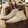 Dress Shoes Fashion men's ankle boots Winter boots British style classic suede boots Casual shoes Work boots Botas Zapatos Hombre Z230809