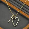 Pendant Necklaces Necklace Rose/Purple/Black Quartz Heart Real 18K Gold Plated Dangles Glitter Jewelries Letter Gift With free dust bag