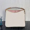 Bolsa hobo vintage deliciosa para bolsas femininas alça de couro genuíno com lona revestida