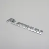 Stickers For Toyota Platinum Emblem Car Logo 3D Letter Sticker Chrome Silver Rear Trunk Nameplate Auto Badge Decal192c