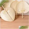 Party Favor Hand Woven St Bamboo Fans Baby Environmental Protection Mosquito Repellent Fan For Summer Gift Drop Delivery Home Garden F Dh5Ot