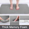 Homaxy Super Absorbent Memory Foam Mattor Icke-halk Toalett Toalett badmatta mjuk vardagsrum sovrum duschdekorativ golvmatta HKD230809