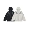 Mens Jackets Men Hooded Jacket Windbreaker Hip Hop Streetwear Casual Track Coat Harajuku dragkedja upp hoodie unisex y2k 230808