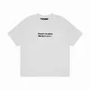 2023 Designer T-shirts à manches courtes imprimés pour hommes vêtements pour femmes haut de mode NO PLACE Crazy Mouth SPRAY HUNTER LOOSE TEE WINGS T-shirt classique COLLEGE YTWN