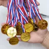 Outros artigos para festas de eventos 10 peças de plástico medalhas de ouro medalhas para crianças jogos esportivos prêmios prêmios brinquedos para crianças lembrancinhas de festa de aniversário enchimentos pinata 230809