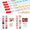 Acryl Nail Art Kit-Nail Art Manicure Set Acryl Poederborstel Glitterbestand Franse tips UV Lamp Nail Art Decoration Tools Nail Boorset voor beginners met alles