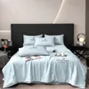 Bedding sets Summer Queen King Size Thin Comforter Bedding Sets Luxury Cool Quilt Bed Sheets and Pillowcases Home Air-conditioning Blankets 230809