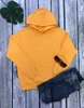 Kvinnors hoodies tomma icke -tryck huvtröja Sweatshirt Bomull Unisex Pullovers Casual Jumper Drop